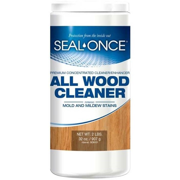 Seal-Once 2 LB All Wood Cleaner Concentrate, Makes 8 Gallons SO9101